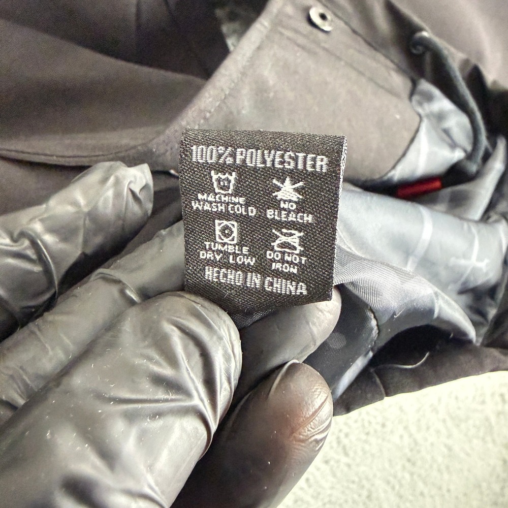 Dixxon Working Class Heroes Coaches Jacket Mens XL Black Snap Front Windbreakerr - Picture 11 of 14